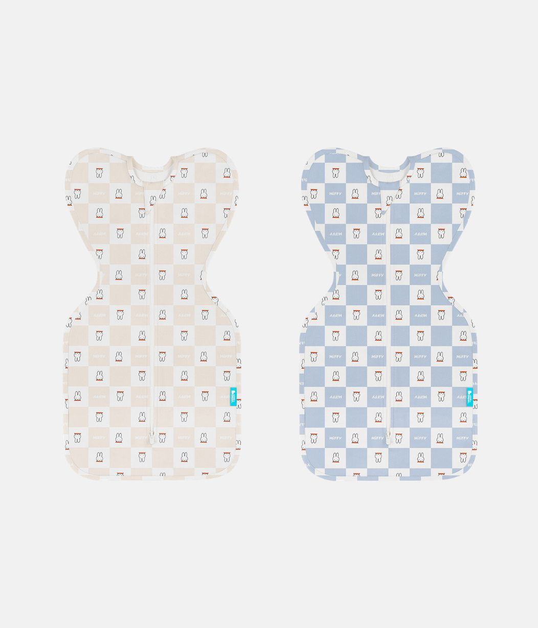 Miffy Swaddle Up 2 Piece Bundle | 1.0 TOG | Birch | Blue