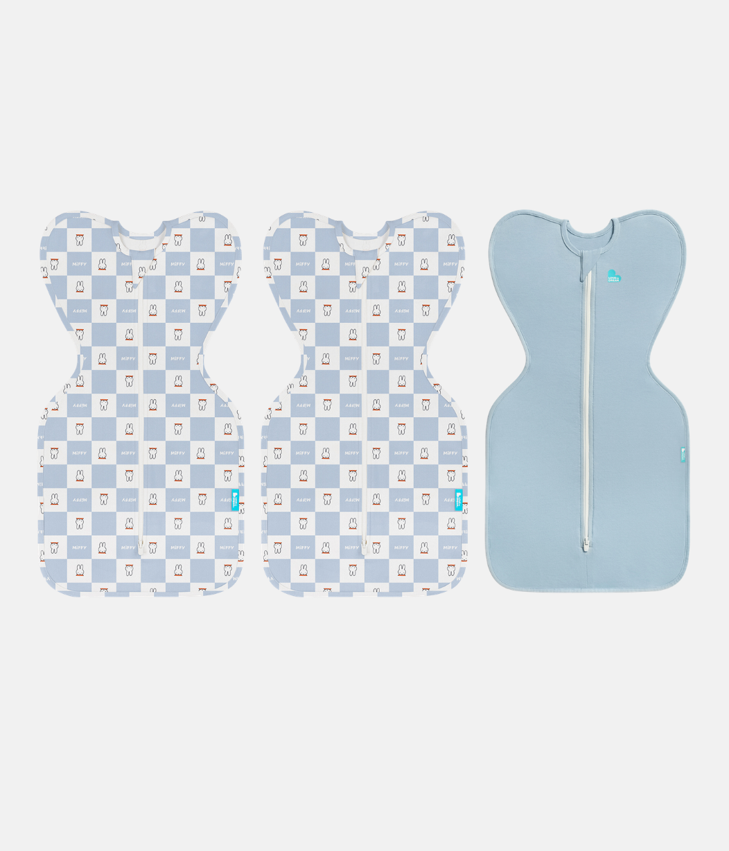 Miffy Swaddle Up Starter Bundle | 1.0 | 0.2 TOG | Blue 2 | Soft Blue