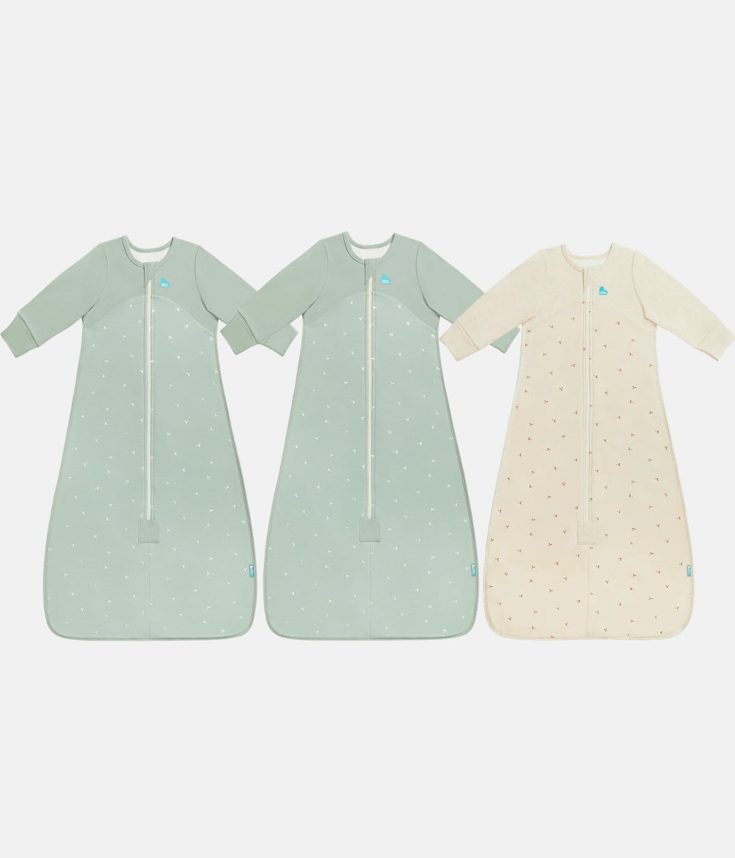 Sleep Bag Bundle | 1.5 TOG | Olive Twigs 2 | Oatmeal Twigs