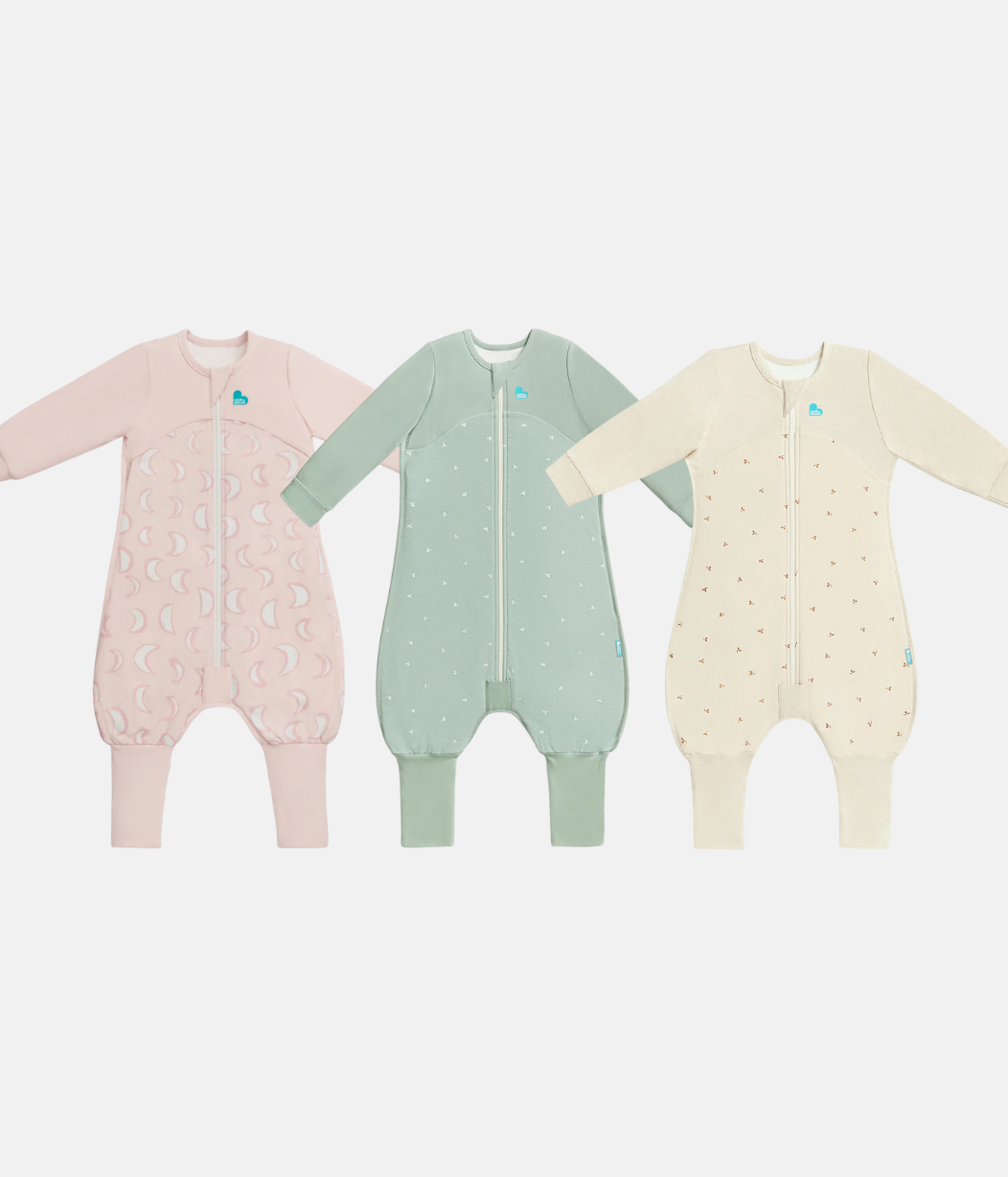 Sleep Suit Bundle 1.0 | 1.5 TOG | Pink Eclipse | Olive Twigs | Oatmeal Twigs