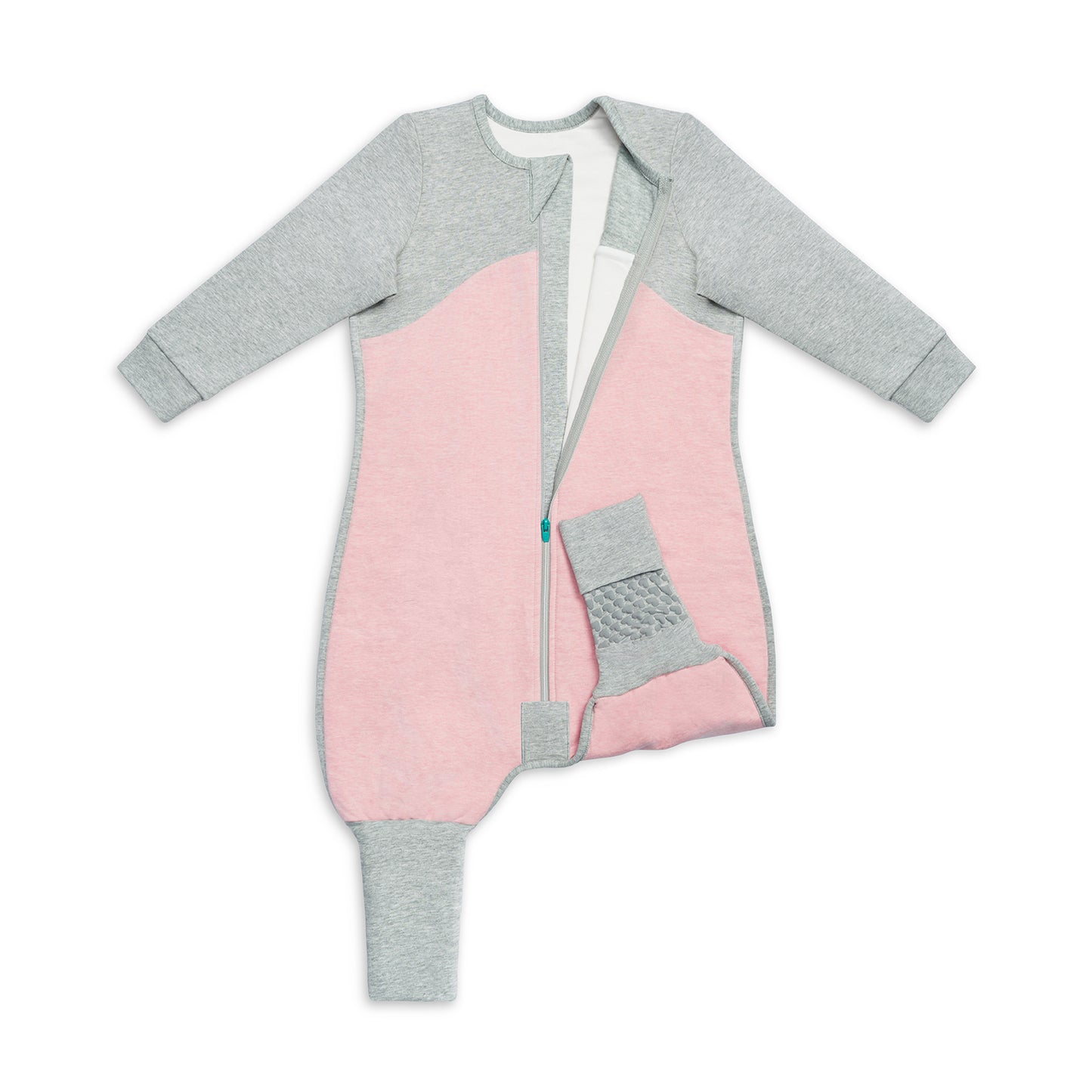 Sleep Suit Long Sleeve Mild Organic Stardust Pink