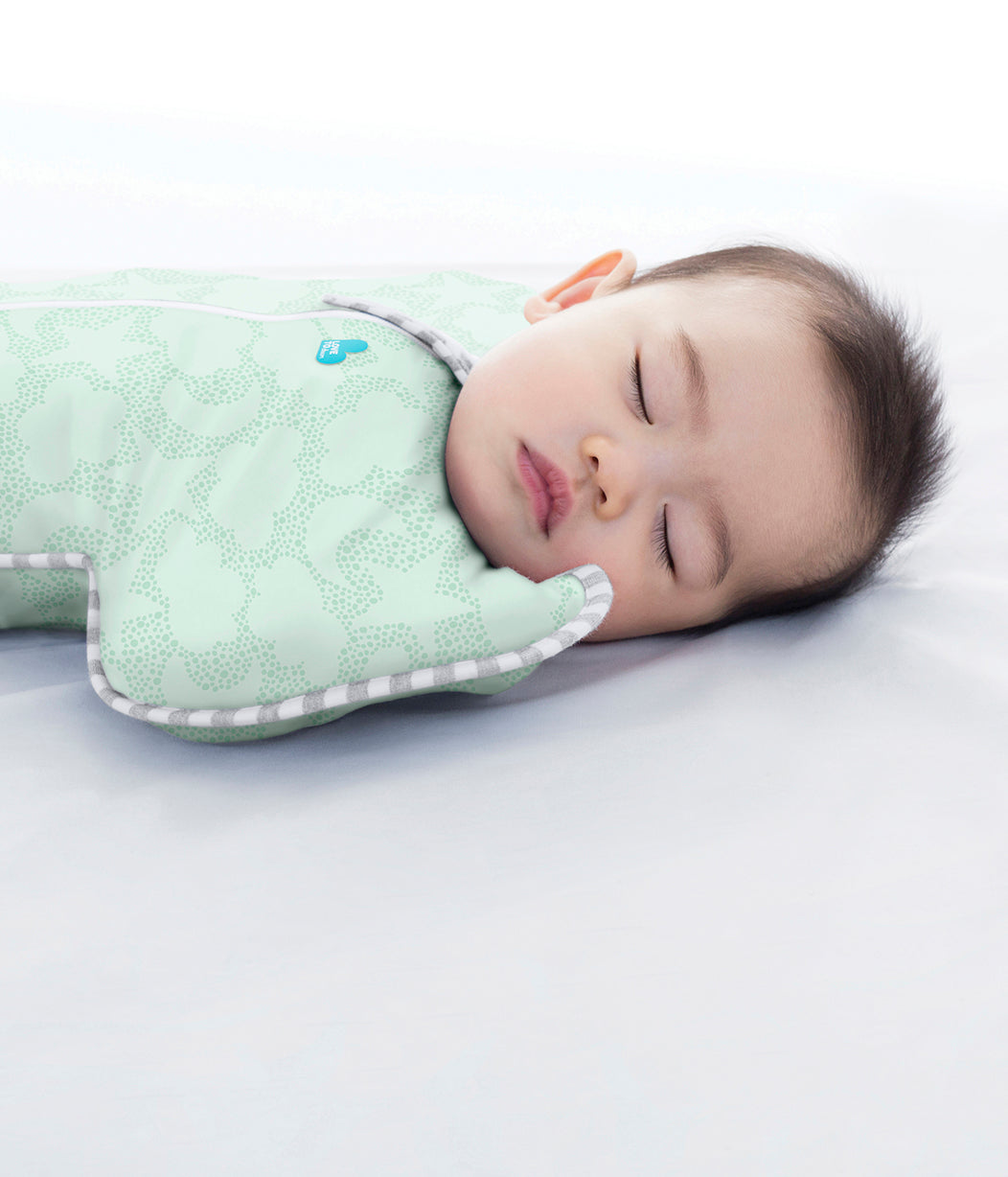 Swaddle Up™ 1.0 TOG (68-75°F) Mint Celestial Dot Organic Cotton