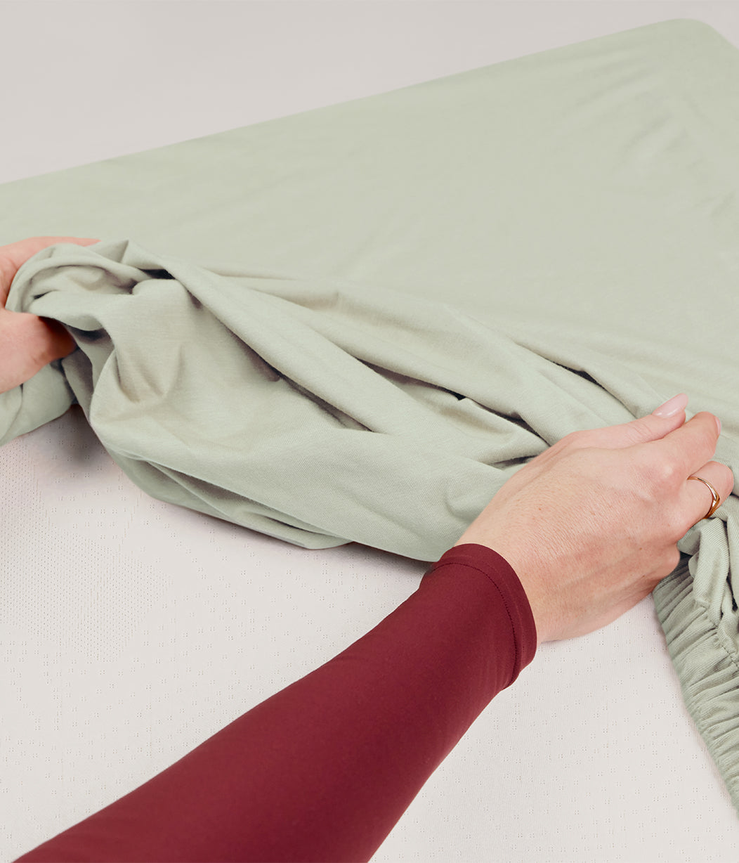 HushDry™ 2-in-1 Waterproof Twin Sheet Viscose from Bamboo Sage