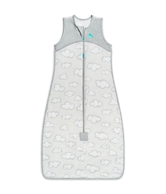 Sleep Bag Sleeveless 0.2 TOG Organic Cotton Gray Daydream