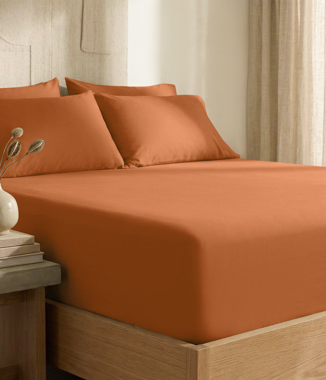 HushDry™ 2-in-1 Waterproof Fitted Full Sheet Viscose from Bamboo Hazel