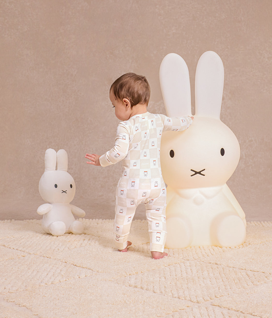 Romper Snug Fit Viscose from Bamboo Birch Miffy Checker