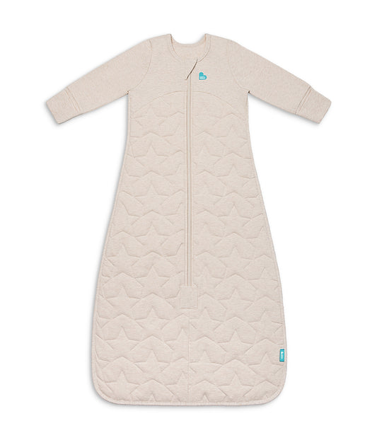 Sleep Bag Long Sleeve 2.5 TOG Quilted Cotton Oatmeal Marl Starturn Quilted