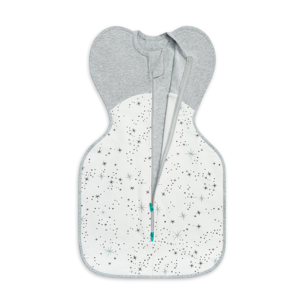 Swaddle Up™ 1.0 TOG (68-75°F) White North Star Cotton Fleece