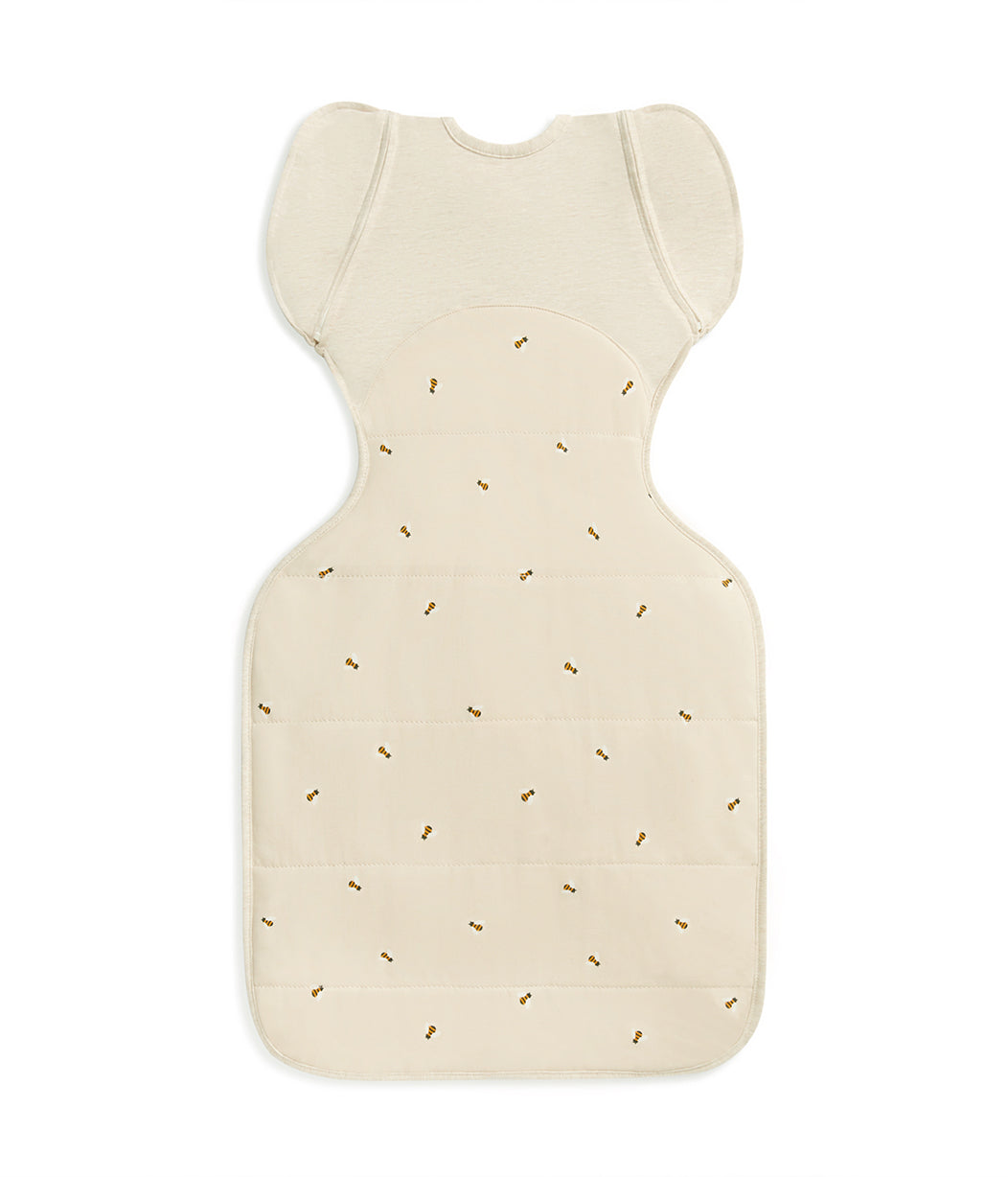 Swaddle Up™ Transition Bag 2.5 TOG Cotton Oatmeal Bees