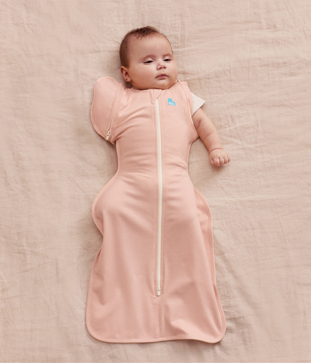 Swaddle Up™ 2-in-1 Transition Bag 0.2 TOG Viscose from Bamboo Blush