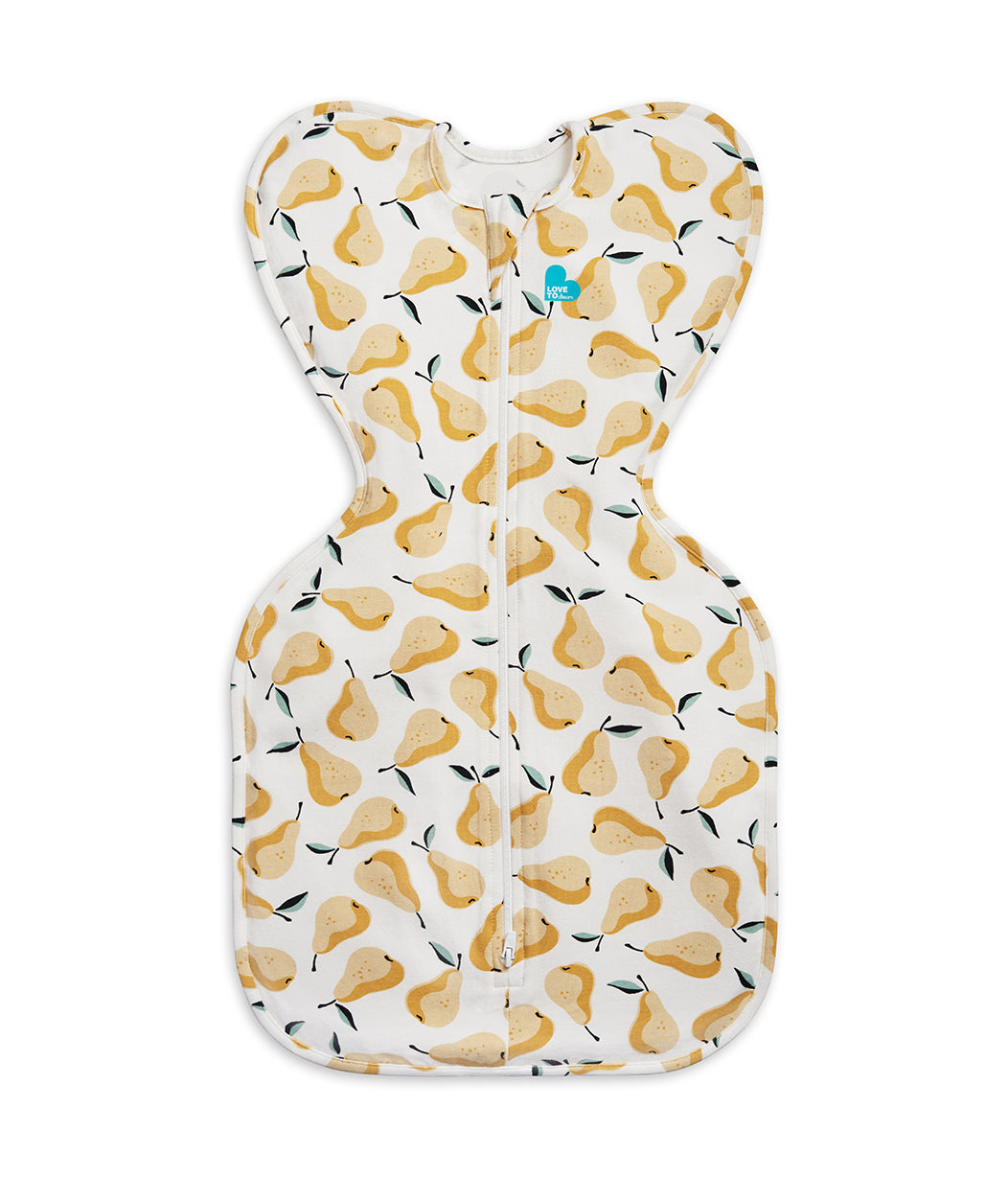 Swaddle Up™ Original 1.0 TOG Pear Print Ochre (Designer Collection)