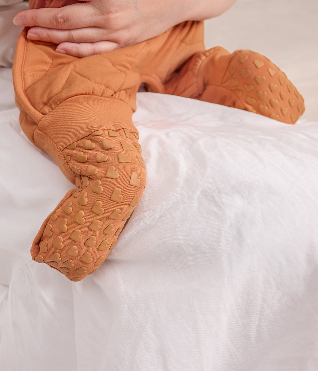 Sleep Suit Long Sleeve 2.5 TOG Quilted Cotton Hazel Starturn Quilted