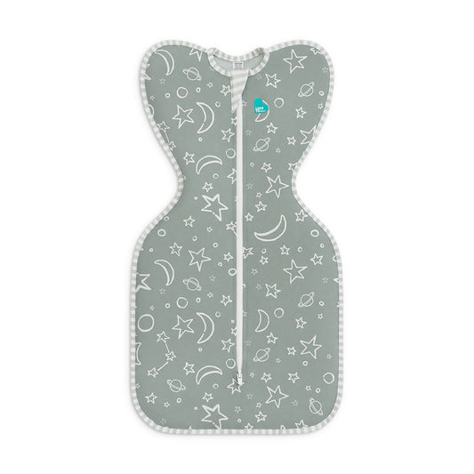 Swaddle Up™ 1.0 TOG Viscose from Bamboo Olive Stars & Moon