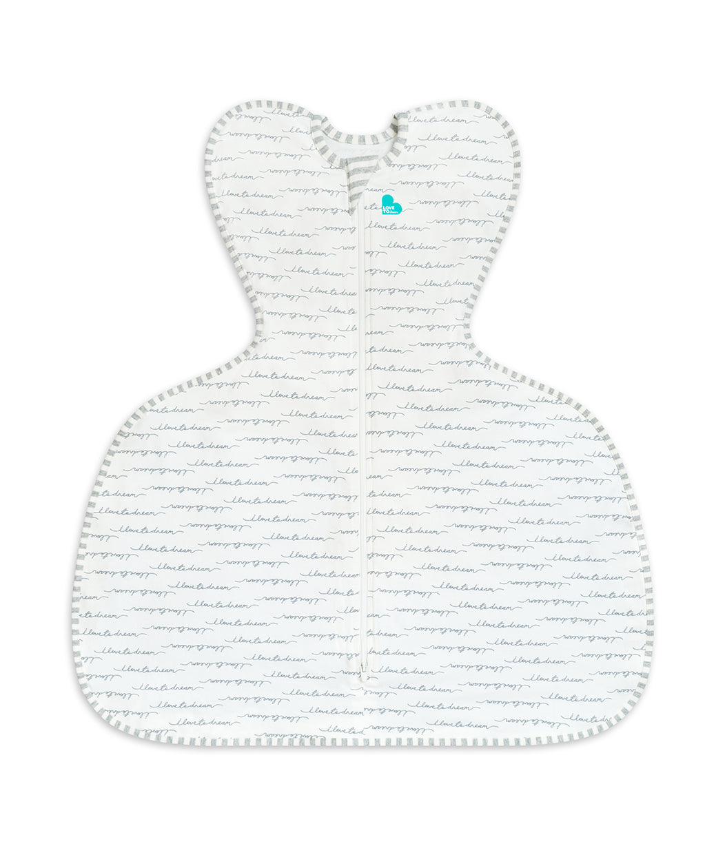 Swaddle Up™ Hip Harness 1.0 TOG Cotton White Dreamer