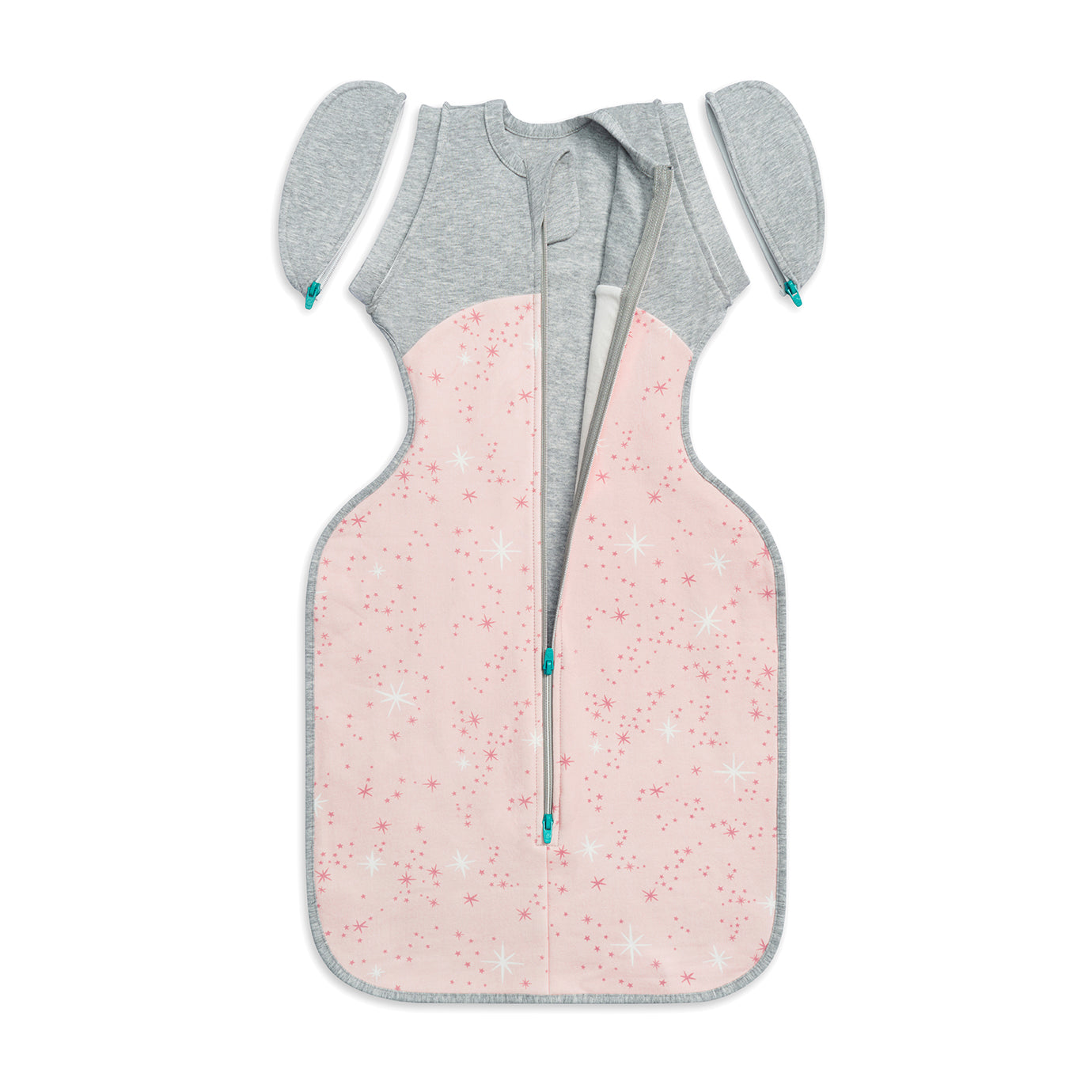 Swaddle Up™ Transition Bag 1.0 TOG (68-75°F) Rose North Star Cotton Fleece