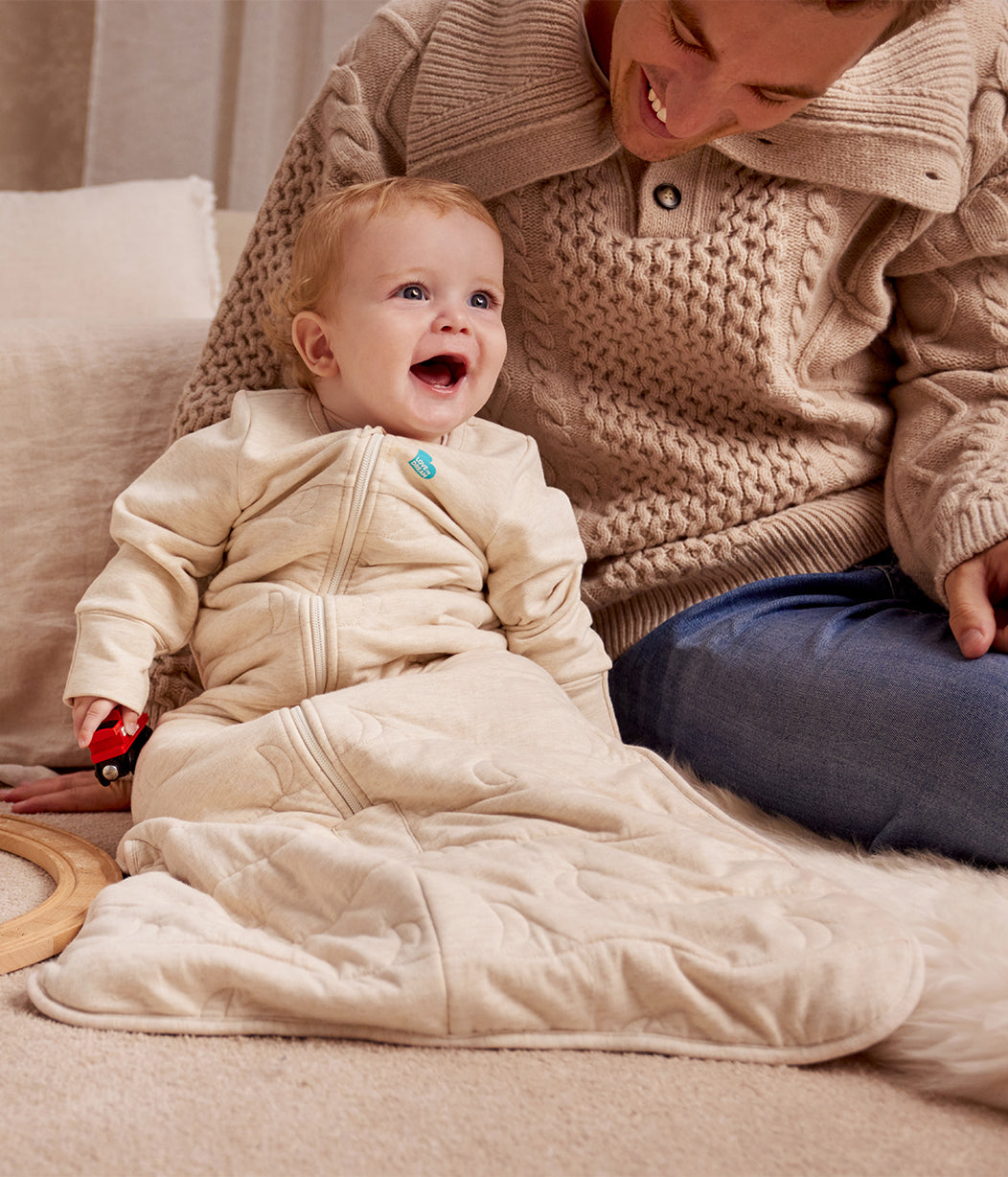 Sleep Bag Long Sleeve 3.5 TOG Cotton Oatmeal