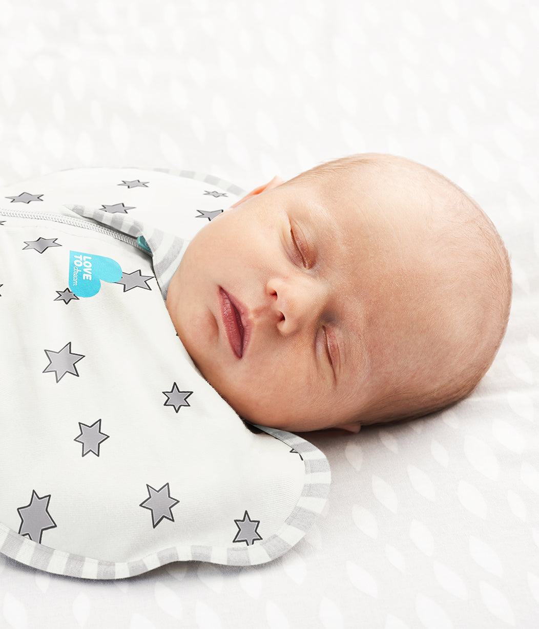 Swaddle Up™ Bamboo Lite 0.2 TOG Cream Superstar