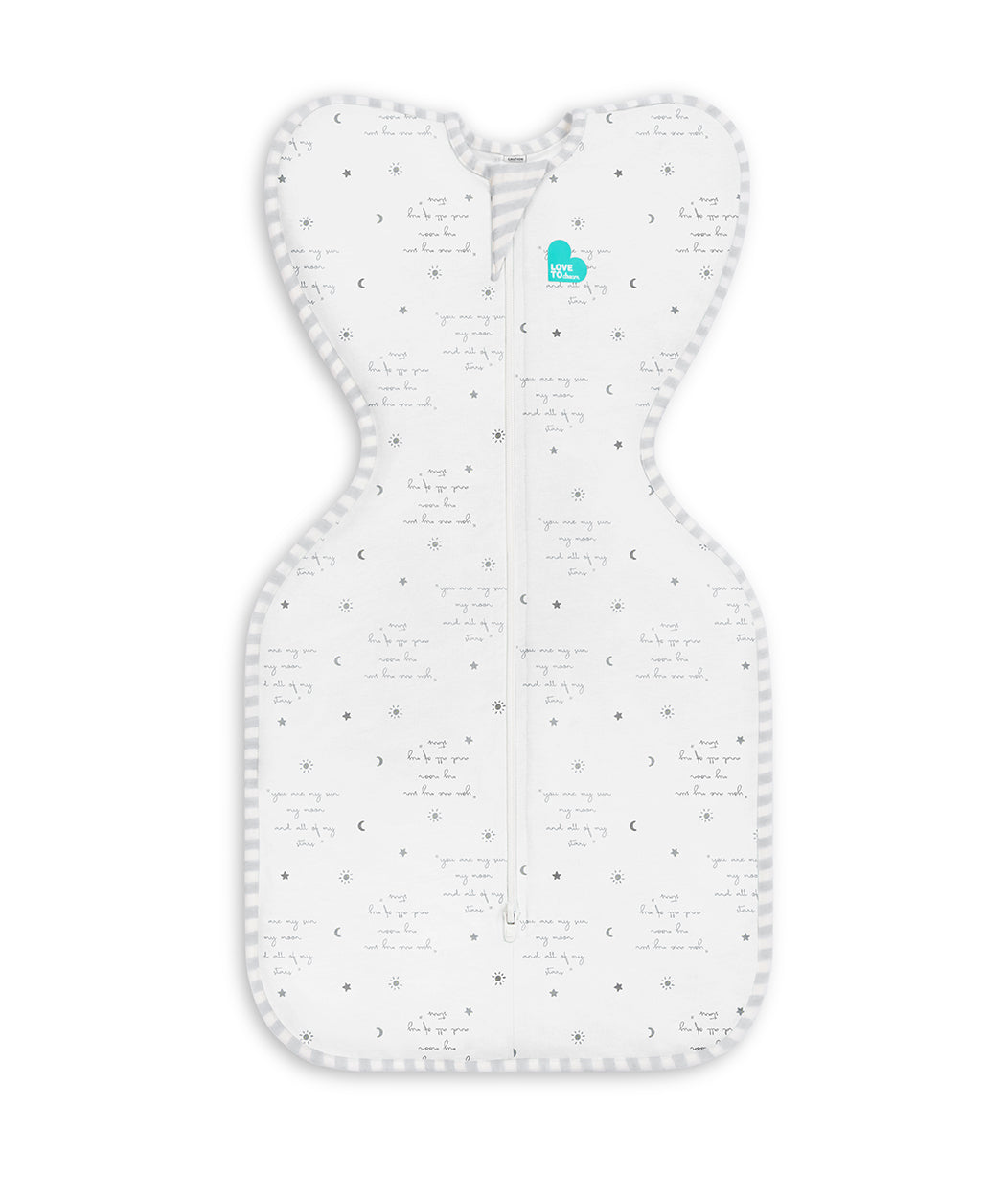 Swaddle Up Starter Bundle | 0.2 TOG | White You are my | Olive