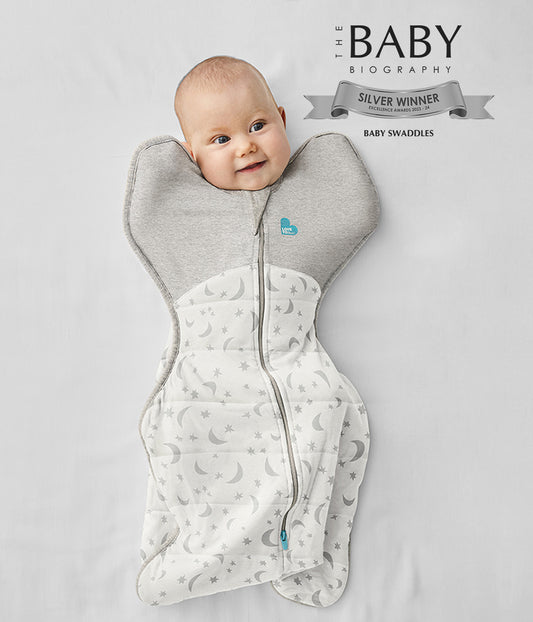 Swaddle Up™ 3.5 TOG Cotton White Moonlight