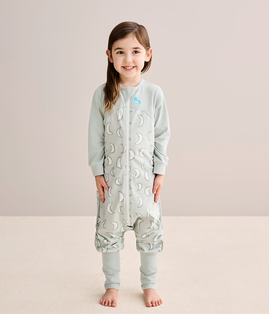 Sleep Suit Long Sleeve 1.0 TOG Cotton Olive Eclipse