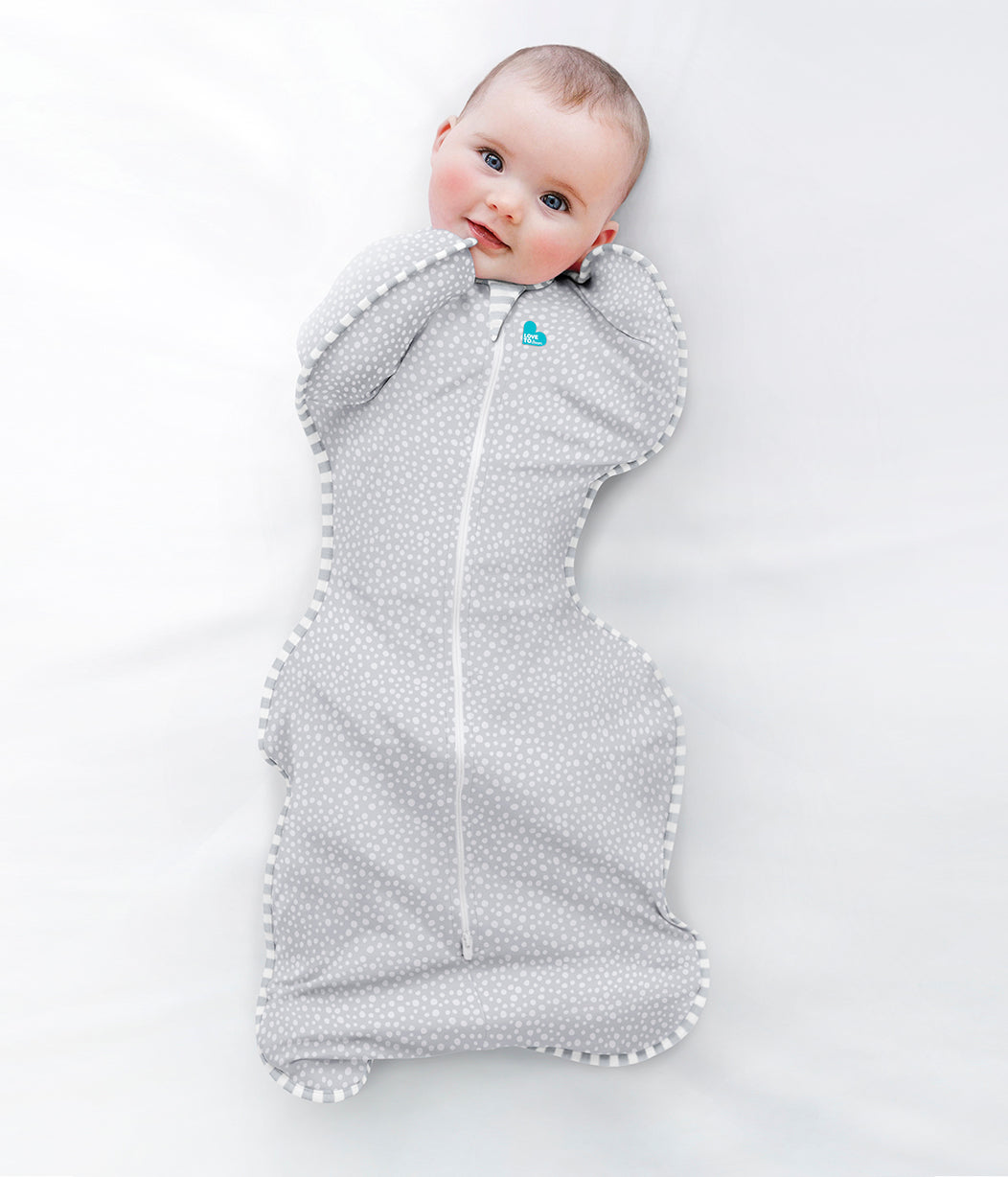 Swaddle Up™ Bamboo 1.0 TOG Gray Dot