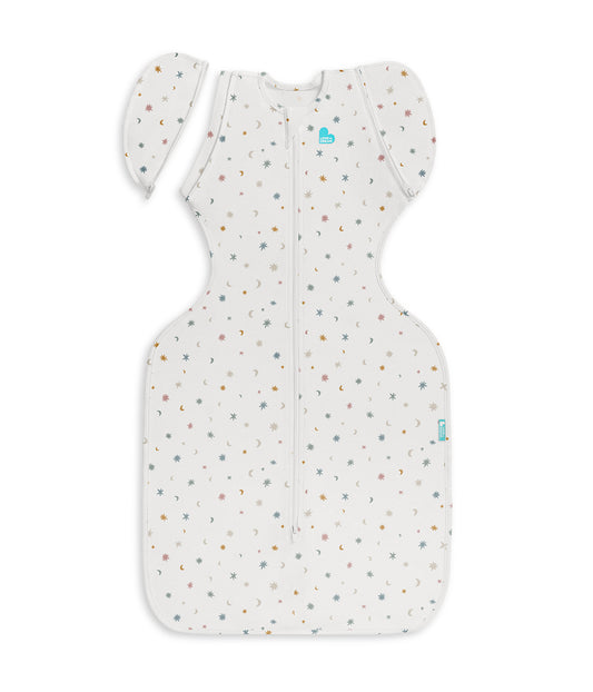 Swaddle Up™ 2-in-1 Transition Bag 0.2 TOG Organic Cotton White Starlight