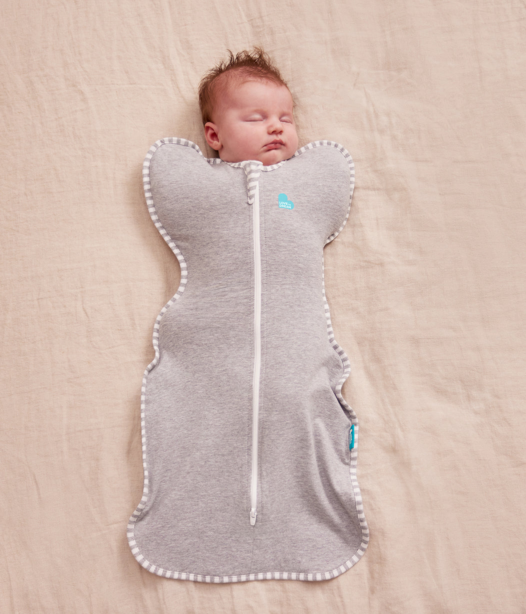 Swaddle Up™ 1.0 TOG Cotton Gray