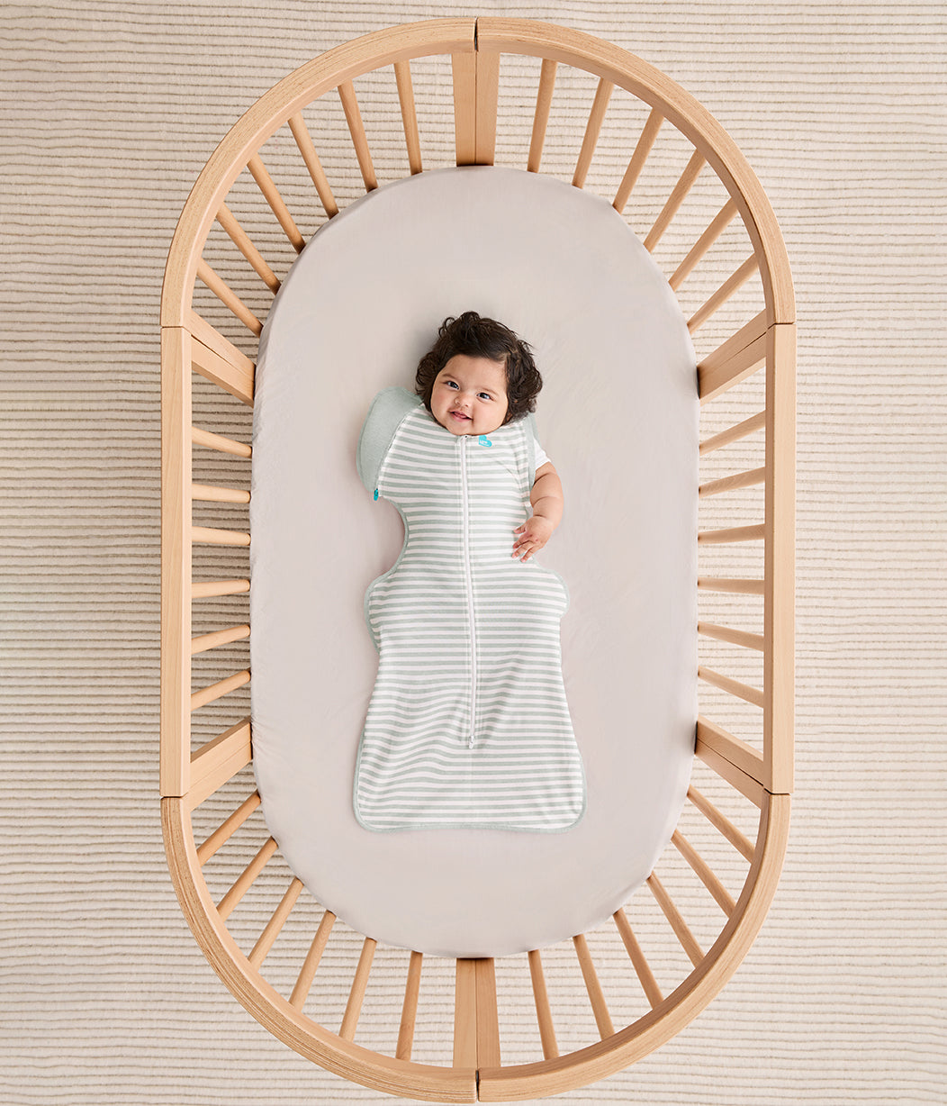 hina　Swaddle UP Transition Bag L Transition Bag Stripe Olive – Love to Dream US