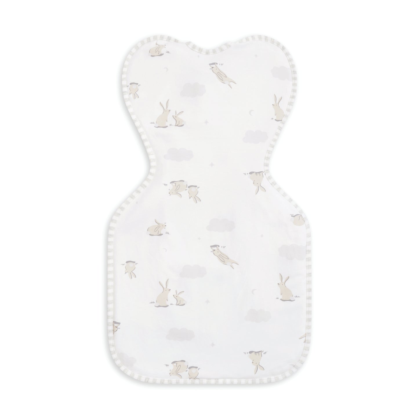 Swaddle Up™ 1.0 TOG Cotton White Cloud Bunnies