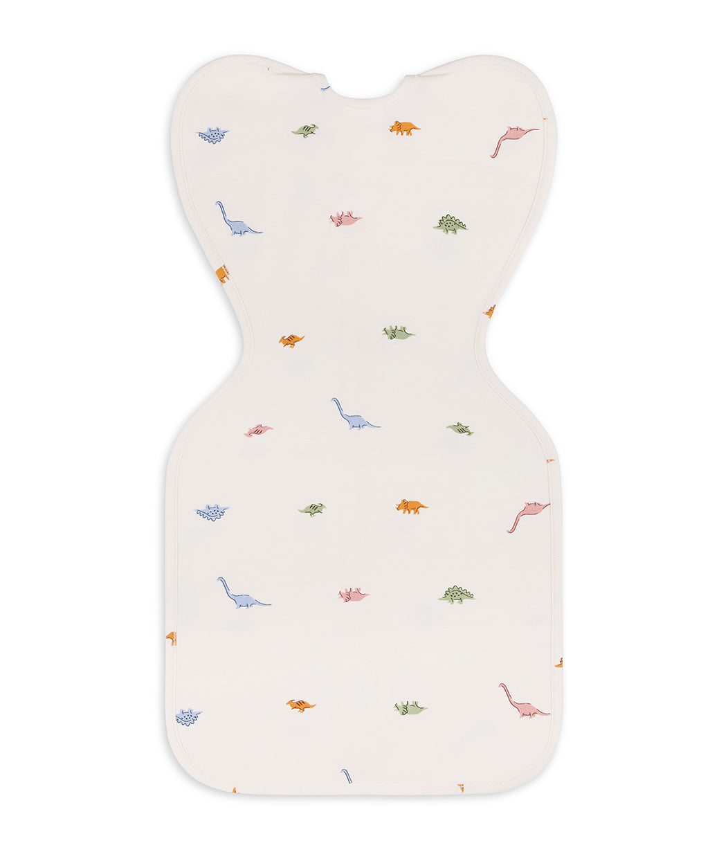 depot schlafsack dino Swaddle Up 1.0 TOG Cotton Cream Dino Snore Newborn (5-8.5lbs)