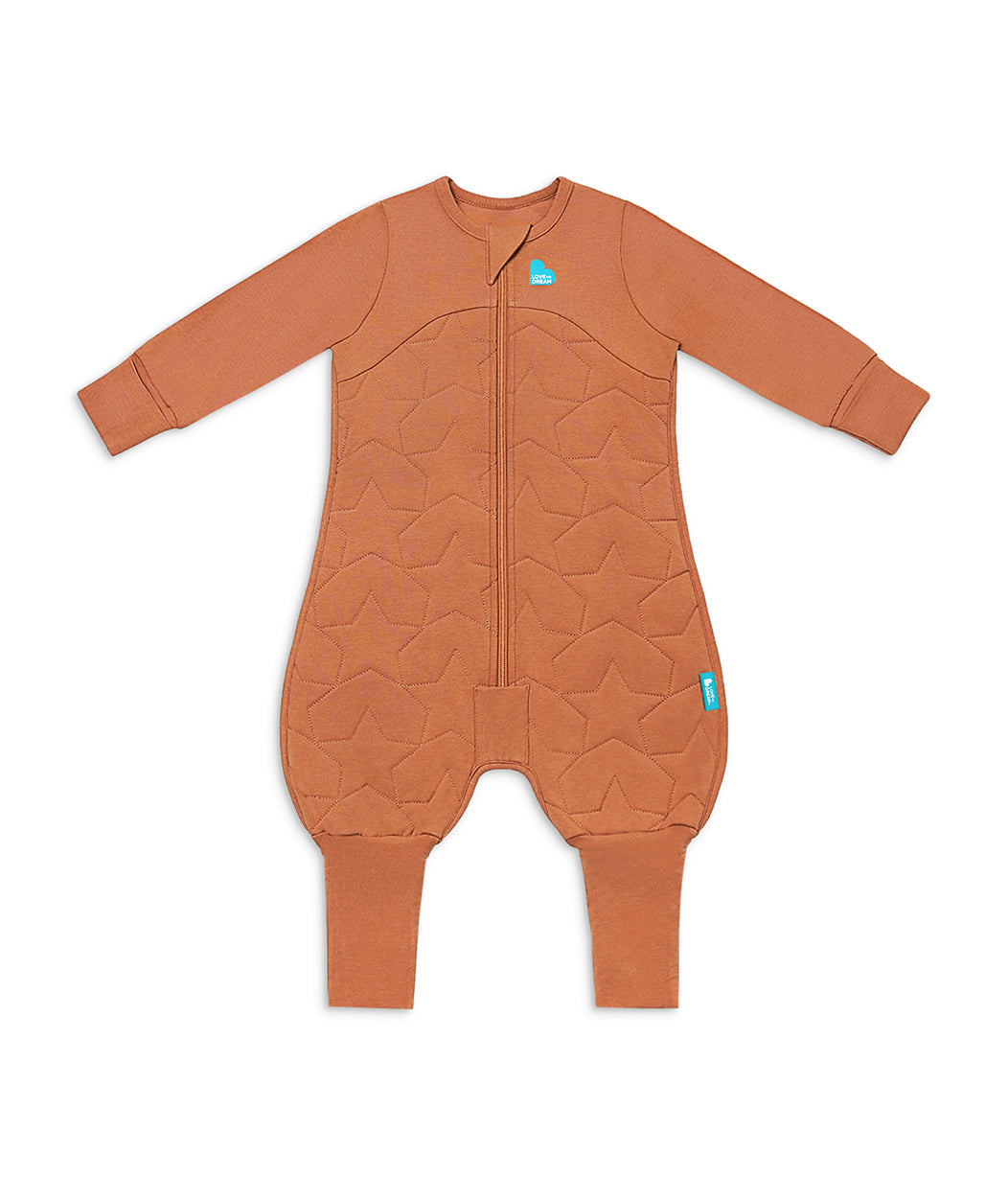 Sleep Suit Long Sleeve 2.5 TOG Quilted Cotton Hazel Starturn Quilted