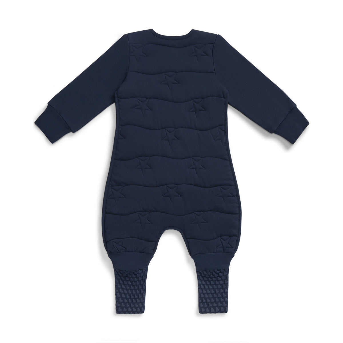 Sleep Suit Long Sleeve 3.5 TOG Quilted Cotton Navy Star Quilting
