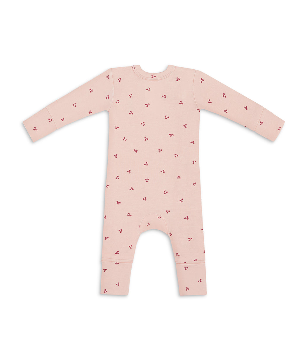 Romper Snug Fit Viscose from Bamboo Blush Cherries
