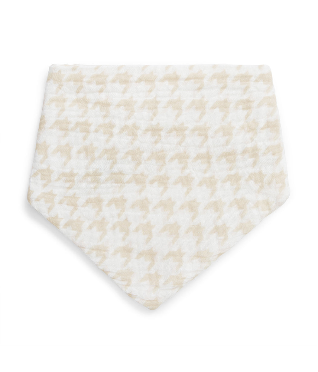 Bib 2 Pack Cotton White Mini Cloud Bunnies