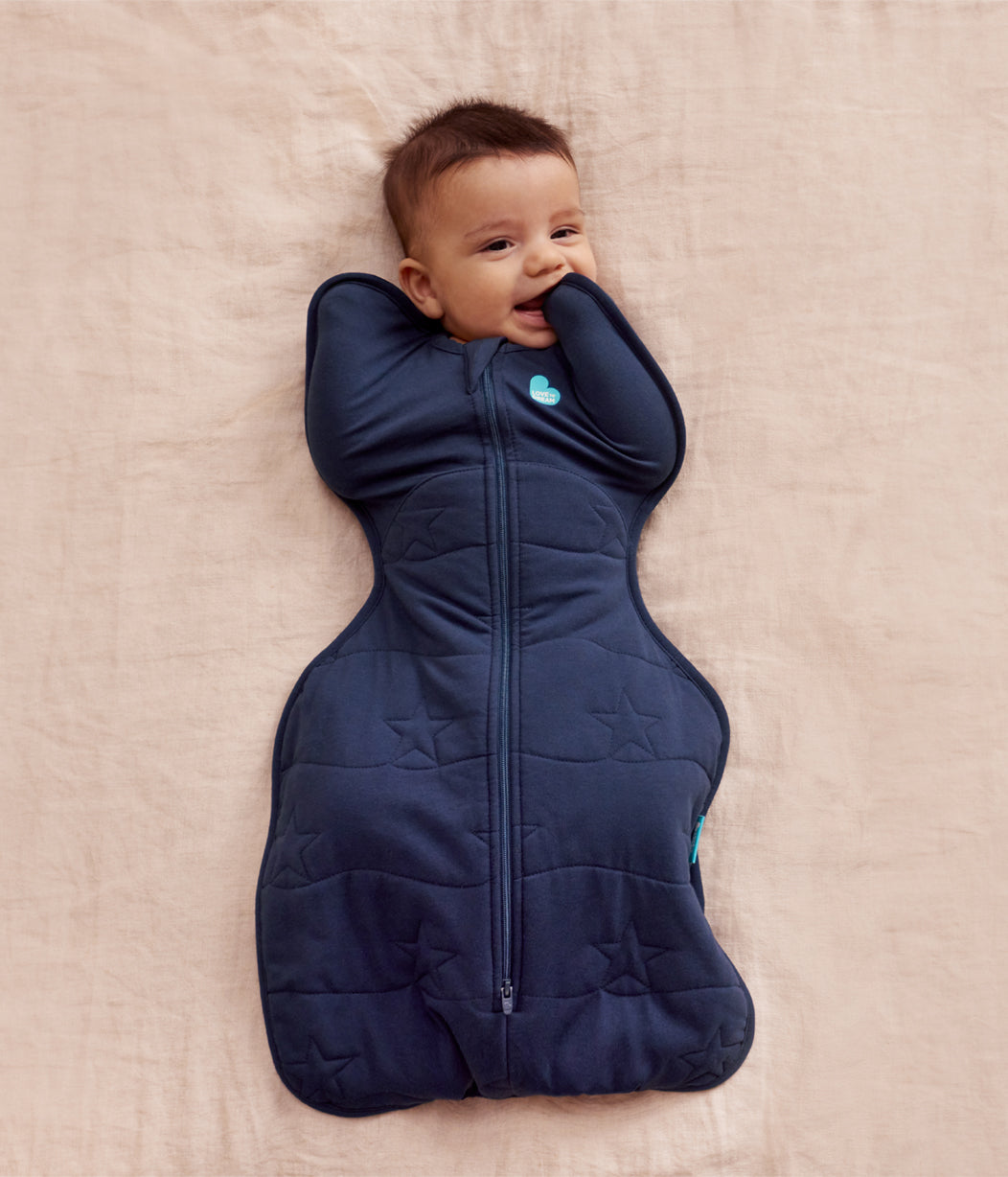 Swaddle Up Starter Bundle | 3.5 | 2.5 TOG | Navy Star | Olive Bees