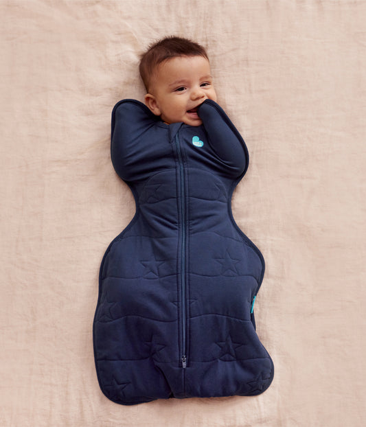 Swaddle Up Starter Bundle | 3.5 | 2.5 TOG | Navy Star | Olive Bees