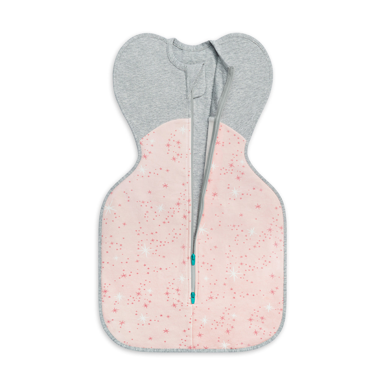 Swaddle Up™ 1.0 TOG (68-75°F) Rose North Star Cotton Fleece