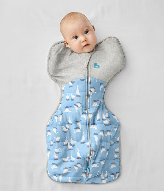 Swaddle Up™ 2.5 TOG Cotton Dusty Blue Silly Goose