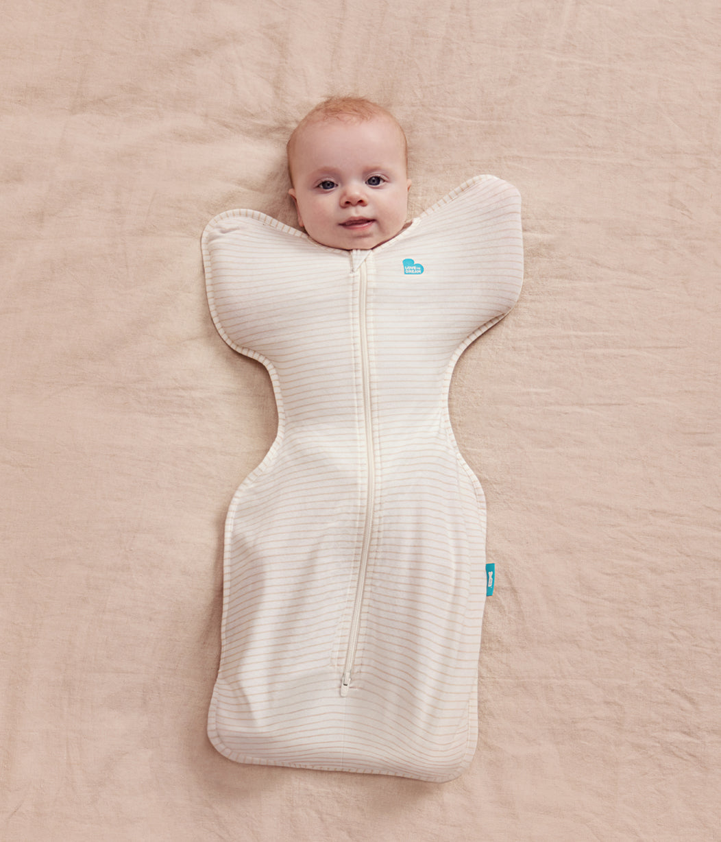 Swaddle Up Starter Bundle | 0.2 TOG | Blush | Breton Stripe | Olive