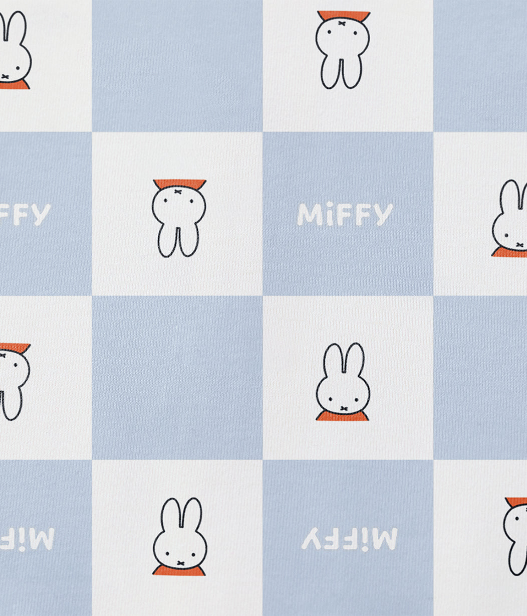 Swaddle Up™ 2-in-1 Transition Bag 1.0 TOG Cotton Blue Miffy Checker