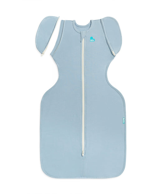 Swaddle Up™ Transition Bag 0.2 TOG Cotton Soft Blue