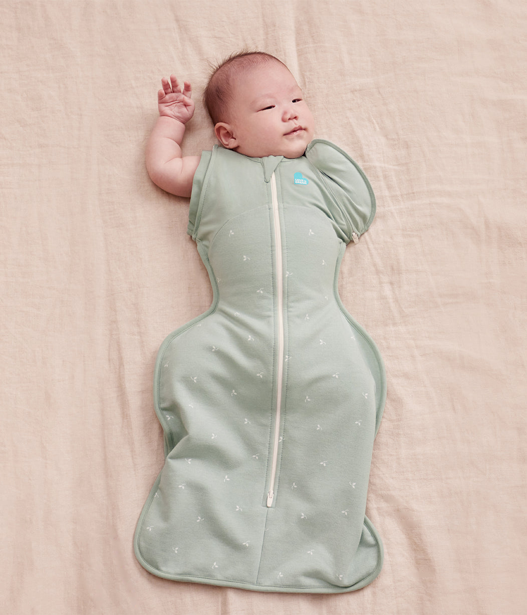 Swaddle Up™ 2-in-1 Transition Bag 1.5 TOG Cotton Olive Twigs