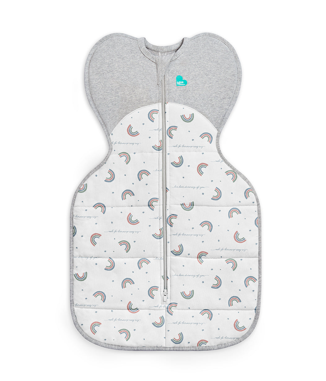 Swaddle Up Starter Bundle | 3.5 | 2.5 TOG | Blush Heart | White Rainbow