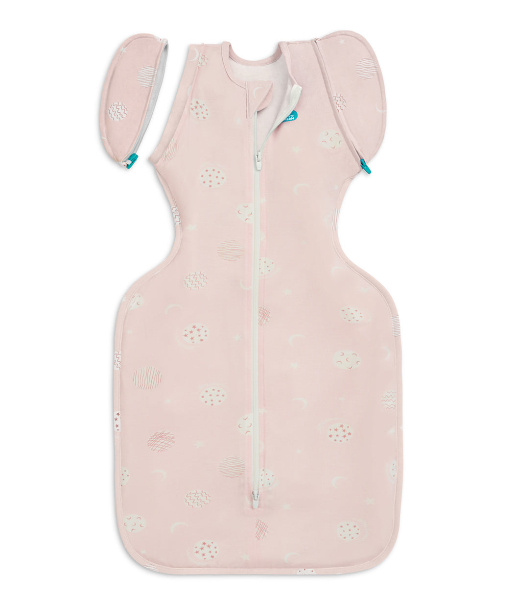 Swaddle Up™ Transition Bag 0.2 TOG Viscose from Bamboo Light Pink Little Dreamer