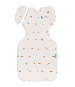 Swaddle Up™ 2-in-1 Transition Bag 1.0 TOG Cotton Cream Dino Snore