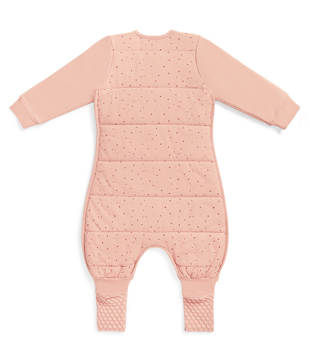 Sleep Suit Long Sleeve 2.5 TOG Cotton Rose Pebbles