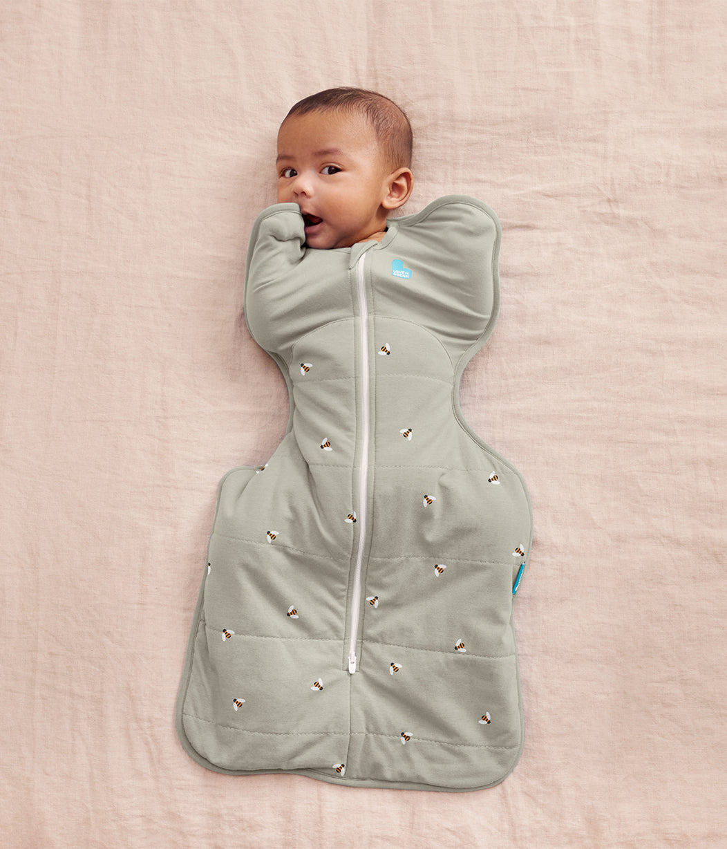 Swaddle Up Starter Bundle | 2.5 TOG | Rose Pebbles | Olive Bees | Oatmeal Bees