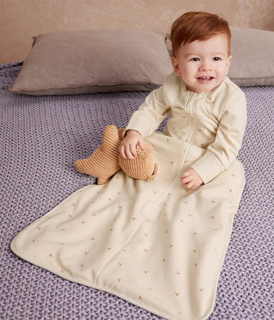 Sleep Bag Bundle | 1.5 TOG | Oatmeal Twigs | Navy Twinkle