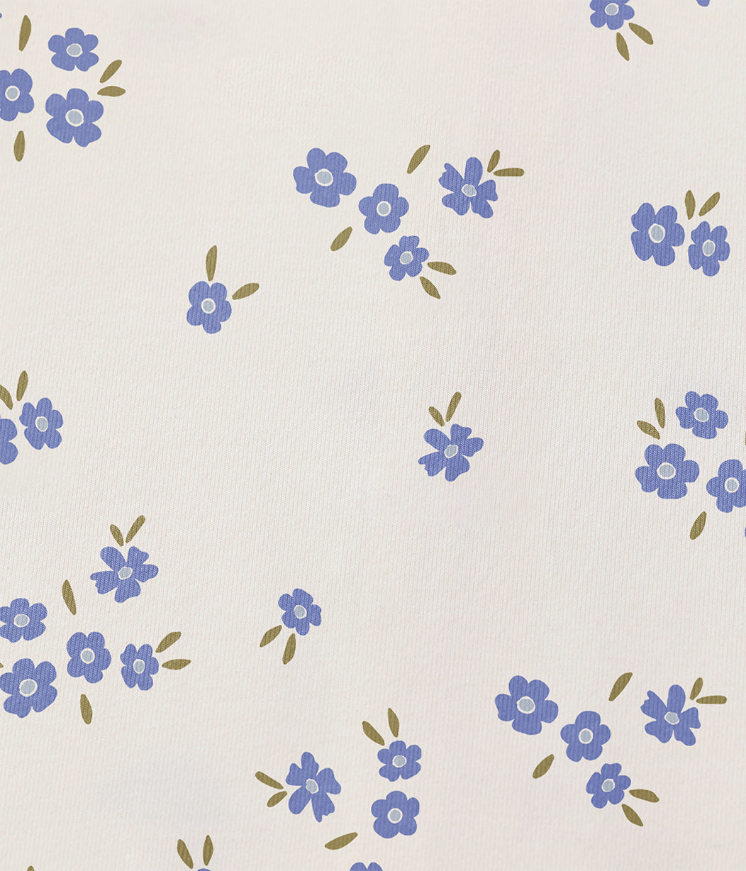 Swaddle Up™ 1.0 TOG Cotton Jacaranda Meadow