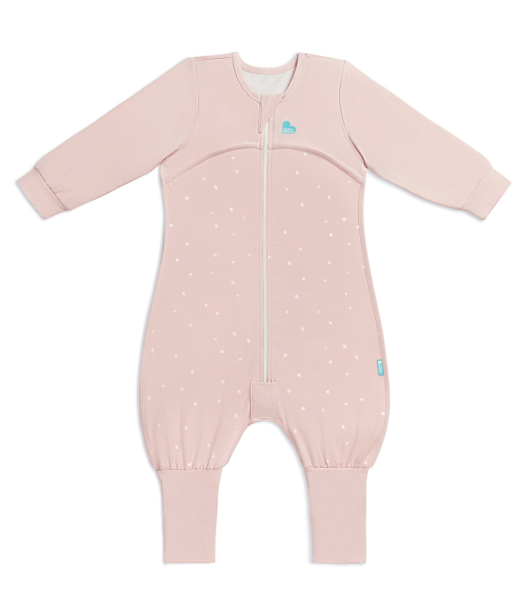 Sleep Suit & Pajama Bundle | 1.0 TOG | Powder Pink Twinkle | Blush Cherries